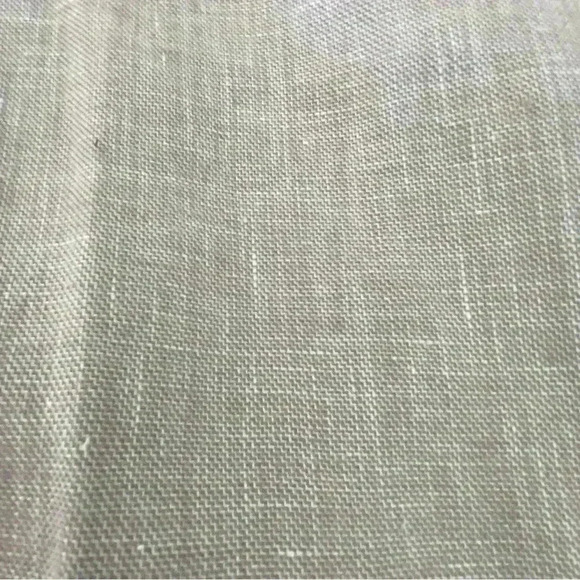 NEW CARIBBEAN Linen Blend Shorts Flax 42” X 9” - Picture 3 of 6